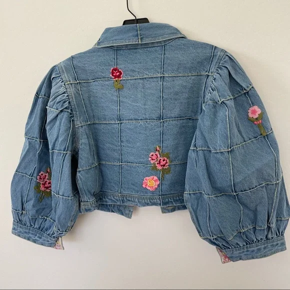 LOVESHACKFANCY DENIM JACKET - Picture 12 of 12